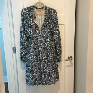 Oliphant short balloon sleeve dress